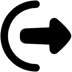 Logout Export Icon from Plump Remix Set