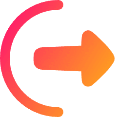 Logout Export Icon from Plump Gradient Set