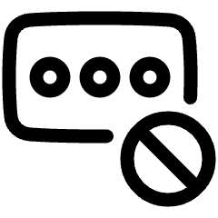 Password Block Icon from Plump Line Set