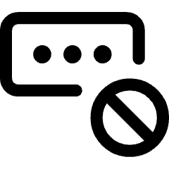 Password Block Icon from Core Line Set