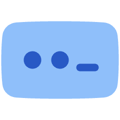 Password Input Icon from Plump Flat Set