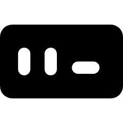 Password Input Icon from Micro Solid Set