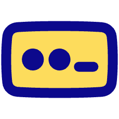 Password Input Icon from Plump Pop Set