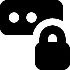 Password Lock Icon from Micro Solid Set