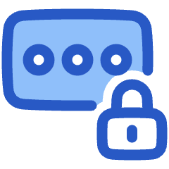 Password Lock Icon from Plump Duo Set