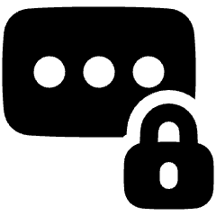 Password Lock Icon from Plump Solid Set