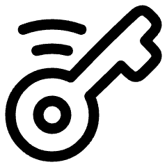 Smart Key Icon from Plump Line Set