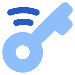 Smart Key Icon from Plump Flat Set