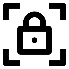 Lock Square Icon from Nova Line Set