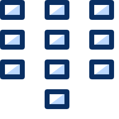 Dialpad Icon from Cyber Duotone Set