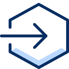 Logout 1 Icon from Cyber Duotone Set
