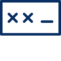Password Icon from Cyber Line Set