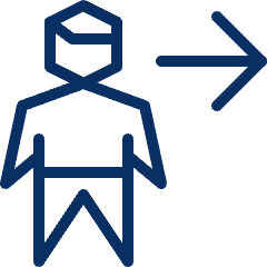User Login Icon from Cyber Line Set