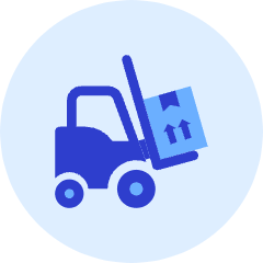 Forklift Icon from Kameleon Duo Set