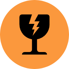 Glass Fragile Icon from Kameleon Pop Set
