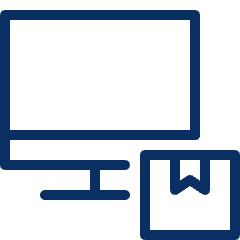 Delivery Online 1 Icon from Cyber Line Set