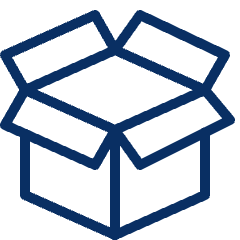 Delivery Package Open Icon from Cyber Line Set