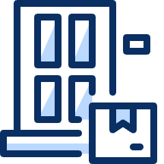 Delivery Porch Icon from Cyber Duotone Set