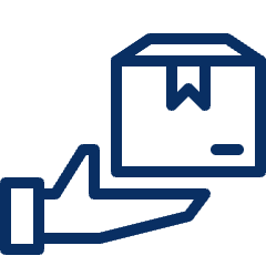 Delivery Recieve Icon from Cyber Line Set