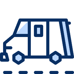 Delivery Truck 2 Icon from Cyber Duotone Set