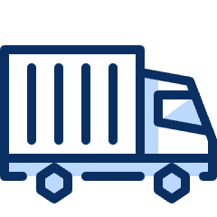 Delivery Truck 5 Icon from Cyber Duotone Set