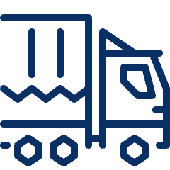 Delivery Truck 6 Icon from Cyber Line Set