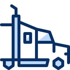 Delivery Truck 7 Icon from Cyber Duotone Set