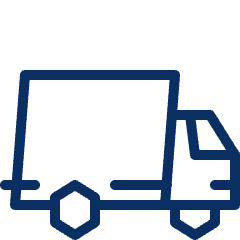 Delivery Truck 8 Icon from Cyber Line Set
