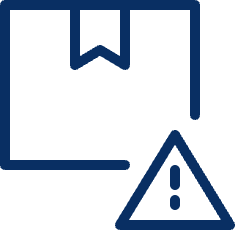 Package Alert Icon from Cyber Line Set