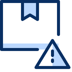 Package Alert Icon from Cyber Duotone Set