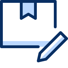 Package Edit Icon from Cyber Duotone Set
