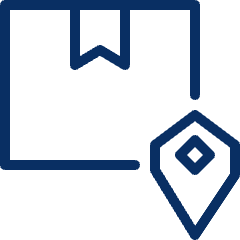 Package Location Icon from Cyber Line Set