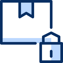 Package Lock Icon from Cyber Duotone Set
