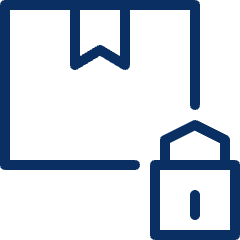 Package Lock Icon from Cyber Line Set