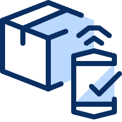 Package Mobile Confirm Icon from Cyber Duotone Set