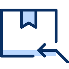 Package Reply Icon from Cyber Duotone Set