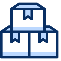 Package Stack 1 Icon from Cyber Duotone Set