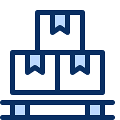 Package Stack 2 Icon from Cyber Duotone Set