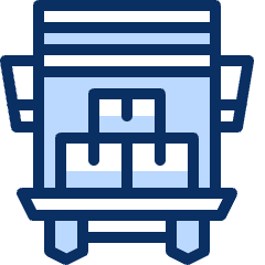 Package Truck Icon from Cyber Duotone Set