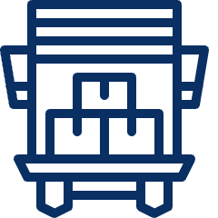 Package Truck Icon from Cyber Line Set