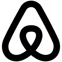 Airbnb Logo Icon from Plump Solid Set