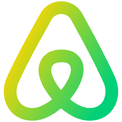 Airbnb Logo Icon from Plump Gradient Set