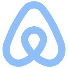 Airbnb Logo Icon from Flex Flat Set
