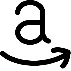 Amazon Logo Icon from Core Line Set