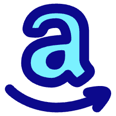 Amazon Logo Icon from Plump Pop Set