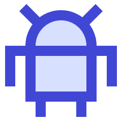 Android Logo Icon from Sharp Duo Set