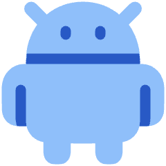 Android Logo Icon from Plump Flat Set