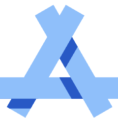 App Store Logo Icon from Sharp Flat Set