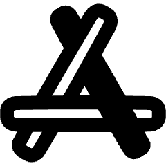 App Store Logo Icon from Plump Remix Set