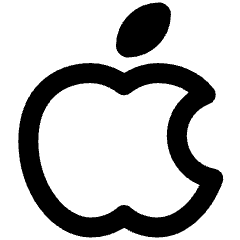 Apple Logo Icon from Plump Remix Set